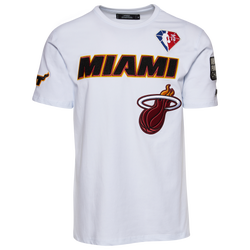 Men's - Pro Standard Heat Logo T-Shirt - White/White