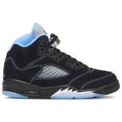 Boys' Grade School - Jordan Retro 5 - Black/Blue