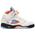 Jordan Retro 5 - Girls' Grade School Sail/Racer Blue