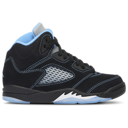 Boys' Preschool - Jordan Retro 5 - Black/Blue