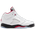 Jordan Retro 5 - Pre-school True White/Fire Red/Black