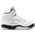 Jordan Retro 5 - Boys' Preschool Black/White/Sail