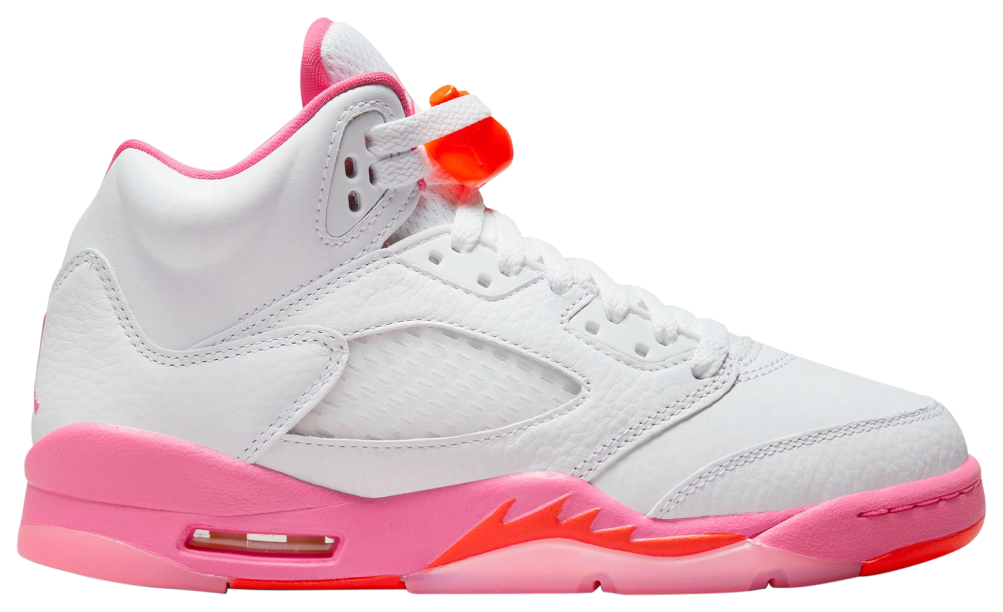 foot locker pink and white jordans