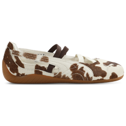 Girls' Grade School - PUMA Speedcat Ballet Cow - Chocolate Brown/Warm White