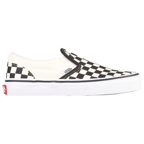 Shop Vans Boys Preschool   Classic Slip On In Black/true White