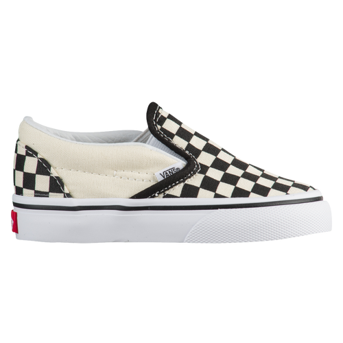 

Boys Vans Vans Classic Slip On - Boys' Toddler Shoe True White/Black Size 04.0