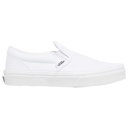 

Boys Preschool Vans Vans Classic Slip On - Boys' Preschool Shoe True White/White Size 01.5