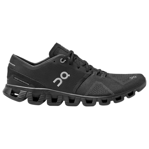 On Black Cloud X Sneakers In Black/asphalt