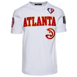 Men's - Pro Standard Hawks Logo T-Shirt - White/White