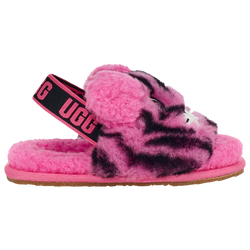 Girls' Toddler - UGG Fluff Yeah Boots - Pink/Black