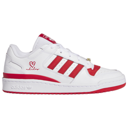 Men's - adidas Originals Forum Low CL - White/Better Scarlet