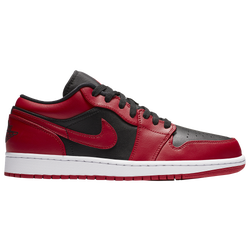 Men's - Jordan AJ 1 Low  - Gym Red/White/Black