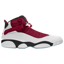 Men's - Jordan 6 Rings  - White/Black/Carmine