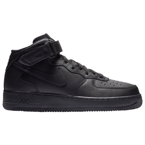Nike Men's Air Force 1 Mid '07 LE - Basketball Shoes Size 12.0 - Black