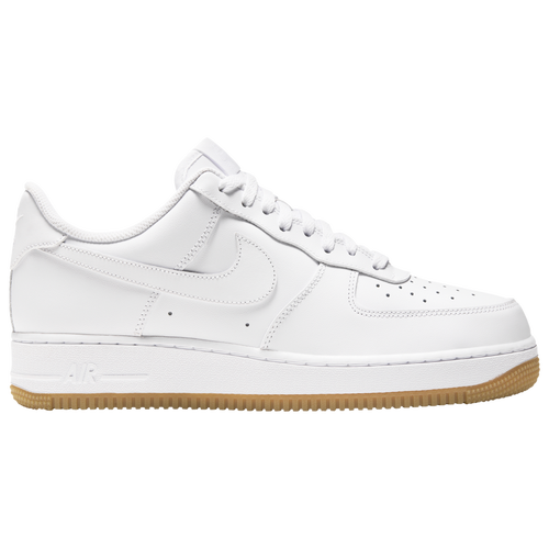 Nike Men's Air Force 1 '07 - Basketball Size 13.0 - White/Brown