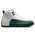 Jordan Retro 12  - Men's White/Green/Gold