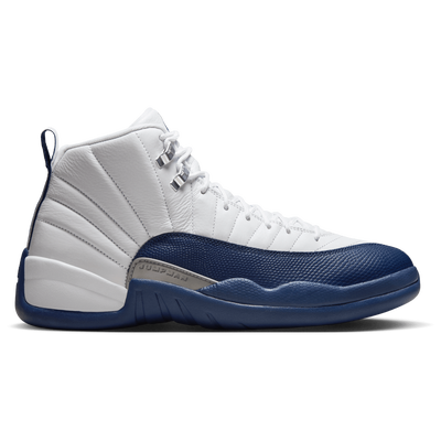 Jordan Retro 12 - WHITE/FRENCH BLUE/METALLIC SILVER