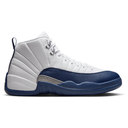 Men's - Jordan Retro 12  - White/French Blue/Metallic Silver