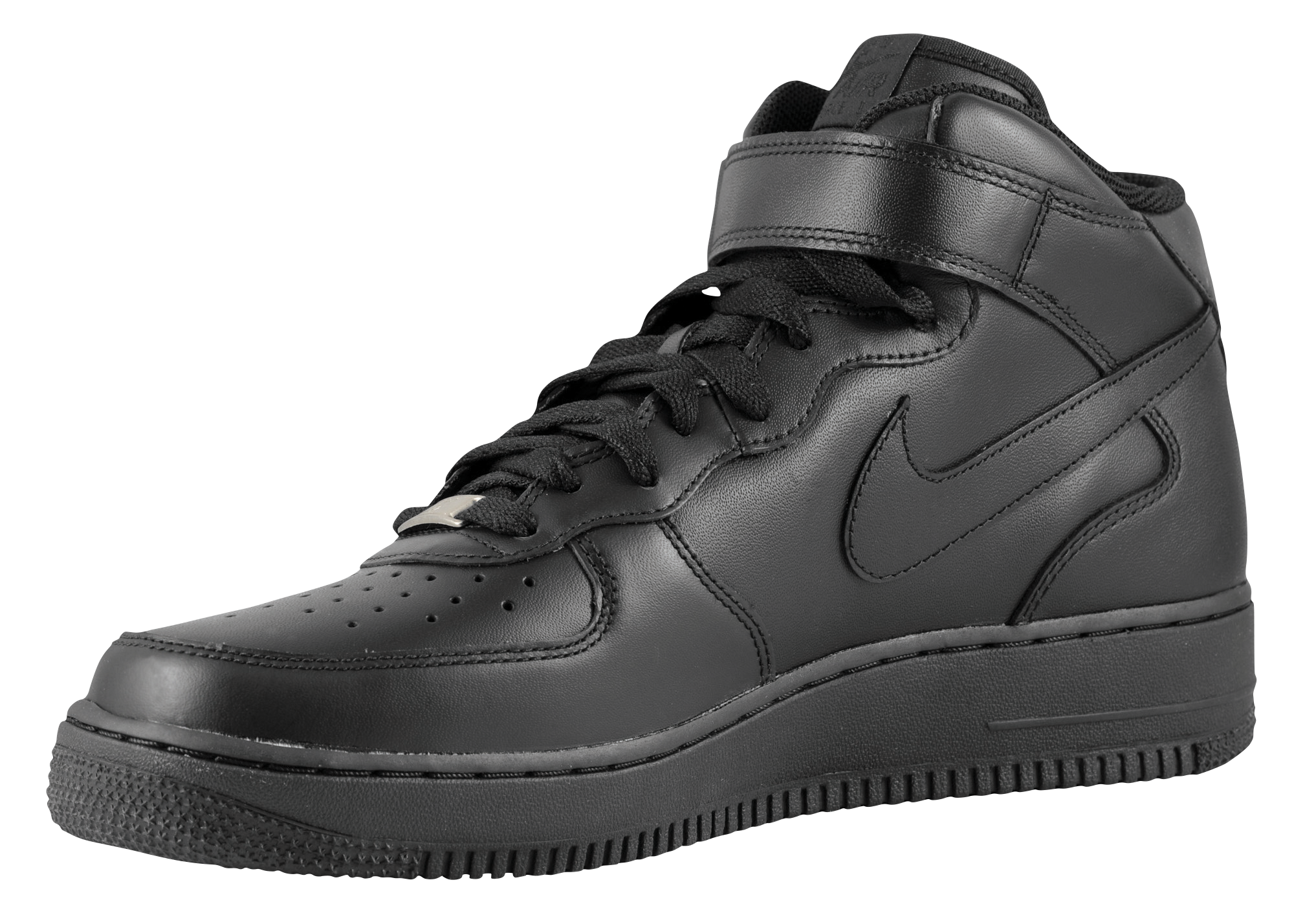 black air force 1 mid top