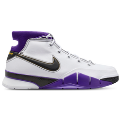 Pour hommes - Nike Kobe 1 Protro - Blanc/Noir/Mauve terrain