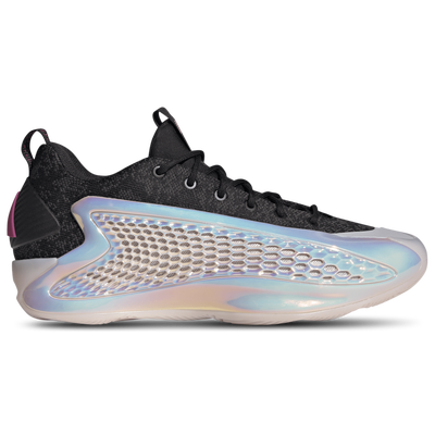 adidas Anthony Edwards 1 Low - CORE BLACK/ALMOST PINK/LUCID FUCHSIA
