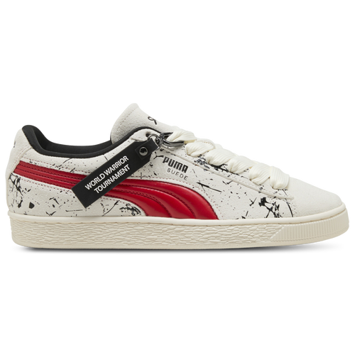 MENS - PUMA Suede Street Fighter - Red/Warm White Black