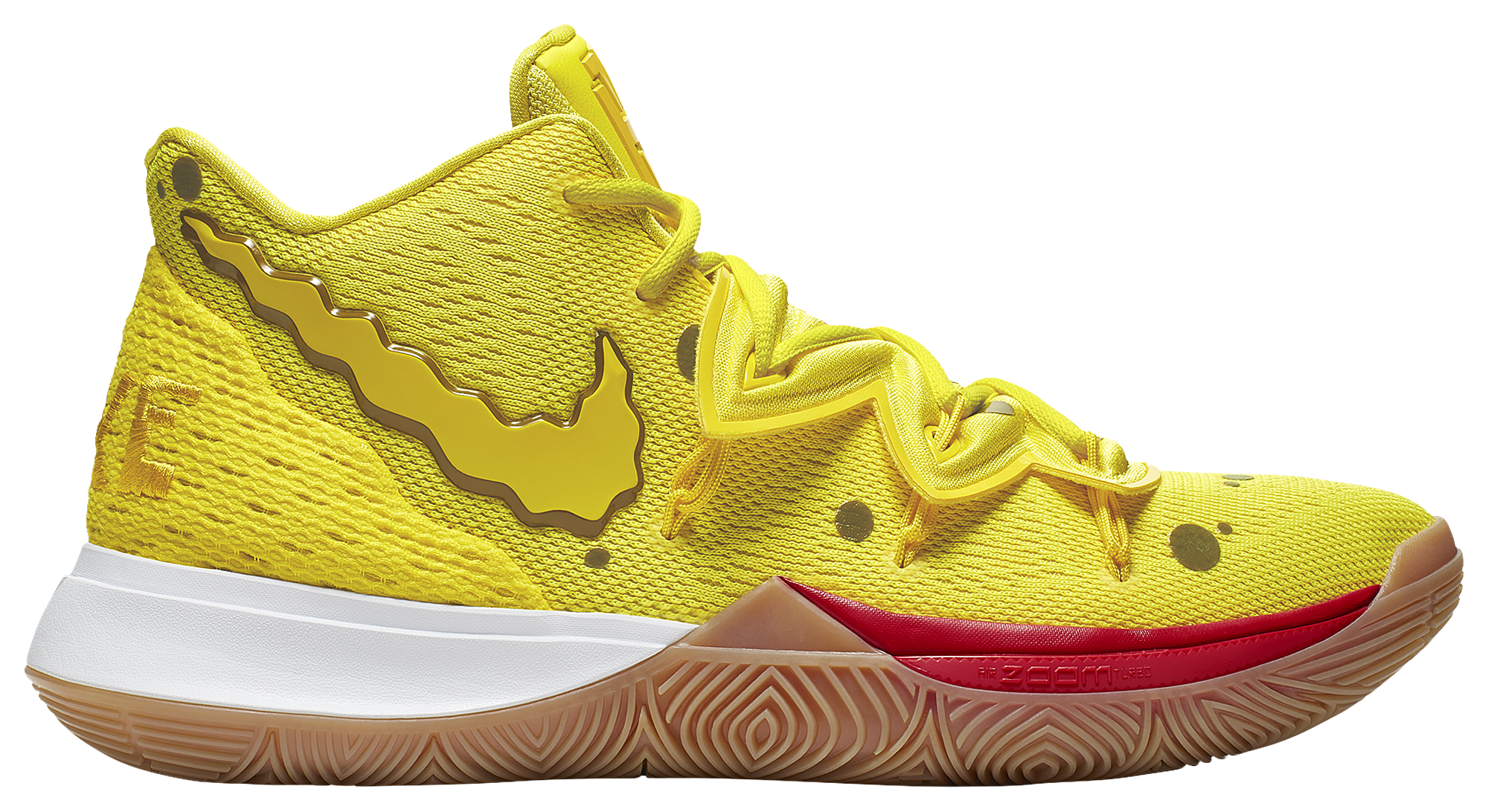 Nike Kyrie 5 GS SBSP Spongebob Size 4Y Yellow Desertcart