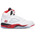 Jordan Retro 5 OG  - Men's White/Black/Fire Red