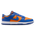 Nike Dunk Low Retro  - Men's Blue/Orange/Red