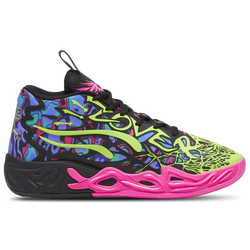 Men's - PUMA MB.04 Heem - Black/Luminous Pink/Electric Lime