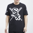 Pro Standard White Sox Mash Up T-Shirt - Men's Black/White/Gray