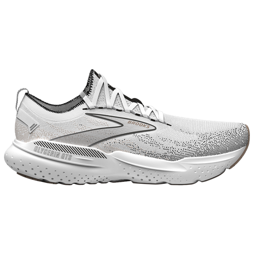 Brooks Women's Glycerin Stealthfit 21 Running Shoes In White/grey/black