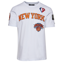 Men's - Pro Standard Knicks Logo T-Shirt - White/White