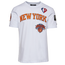 Pro Standard Knicks Logo T-Shirt - Men's White/White