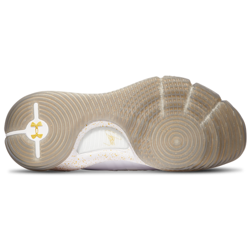 Gold and white basketball shoes clearance