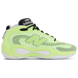 Men's - New Balance FF BB V4 - White/Volt