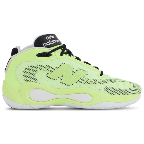 MENS - New Balance FF BB V4 - White/Volt