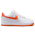 Nike Air Force 1 Low '07  - Men's White/Orange/White