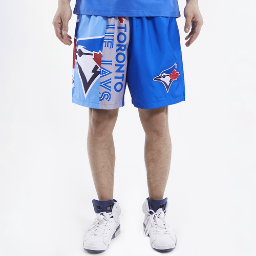 

Pro Standard Mens Pro Standard Blue Jays Mesh Woven Shorts - Mens Blue Size M