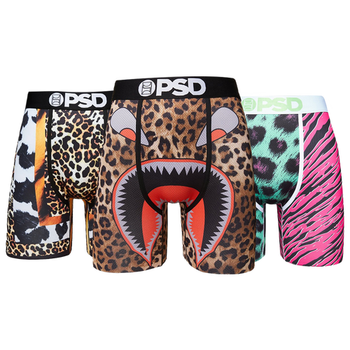 Psd Mens Graphic Briefs 3 Pack In Multi Color ModeSens