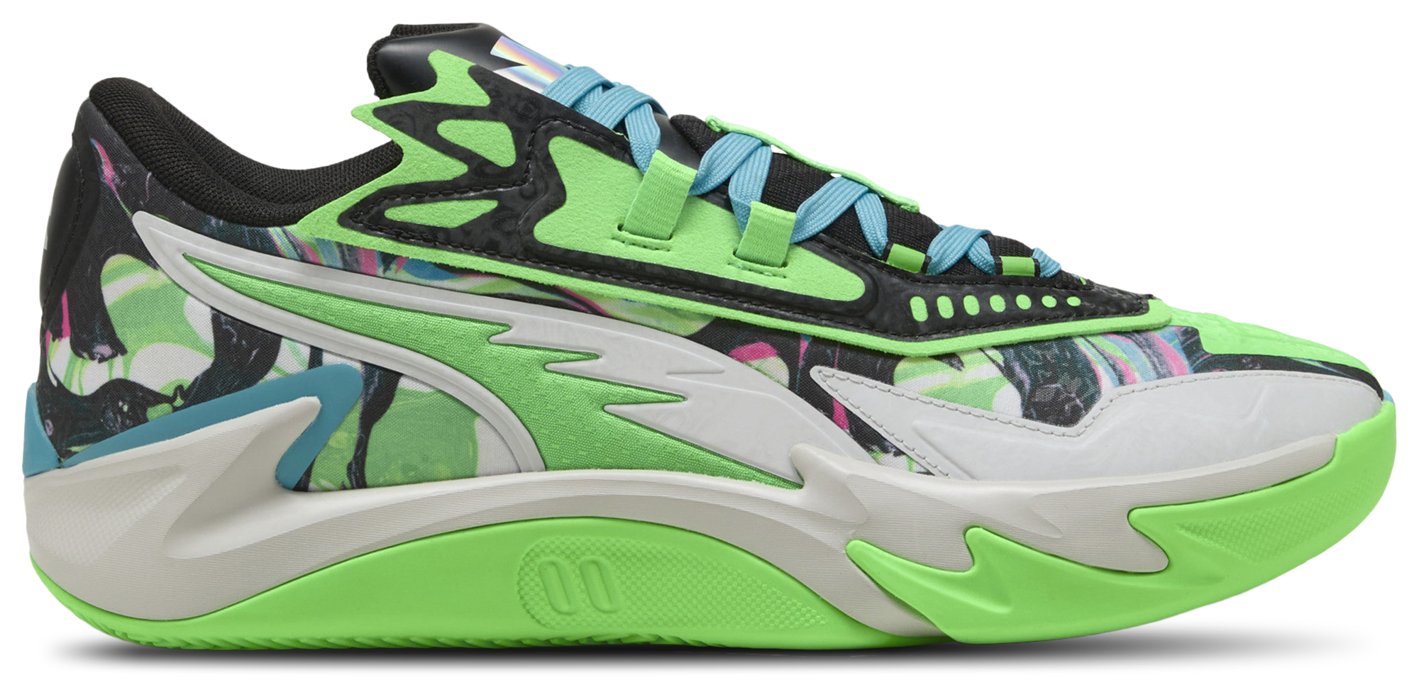 PUMA Scoot Zeros II バッシュ Scoot Zeros II Caution Men's Basketball Shoes | PUMA