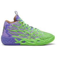 Fluro Green Pes/Red/Dark Amethyst