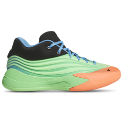 Men's - adidas Dame X  - Blue/Lime Burst/Black
