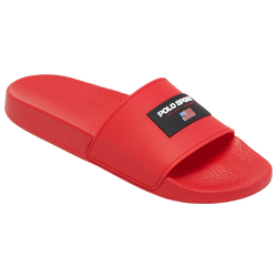 Men's - Polo Ralph Lauren Sport Slide - Red/Red