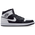 Jordan AJ 1 Mid SE  - Men's Black/White/Black