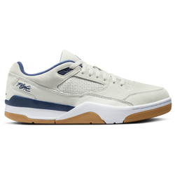 Men's - Jordan Flight Court  - Neutral Grey/Midnight Navy/Light Brown