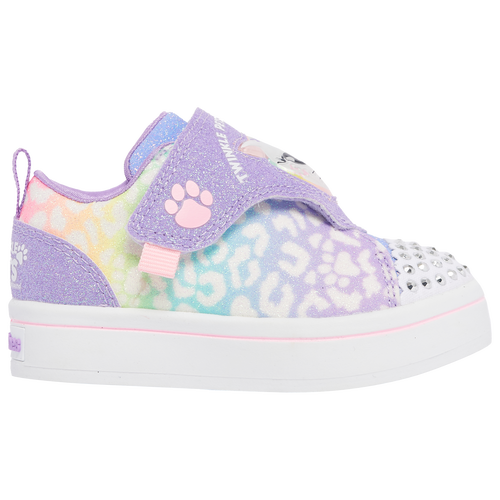 

Girls Skechers Skechers Twinkle Pets - Girls' Toddler Shoe Purple/Multi Size 05.0