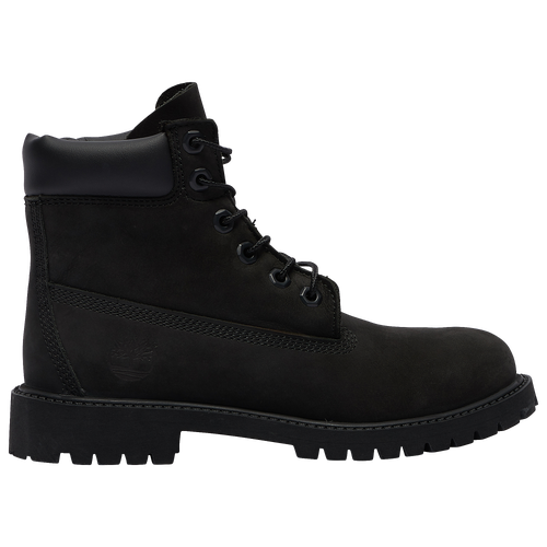 

Timberland Boys Timberland 6" Premium Waterproof Boots - Boys' Grade School Black/Black Size 5.0