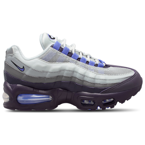 BOYS - Nike Air Max 95 BB Leather - Photon Dust/Sapphire Dark Raisin