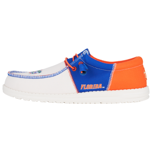 

HEYDUDE Mens Florida Gators HEYDUDE Florida Wally Tri Slides - Mens Shoes Orange/Blue Size 9.0